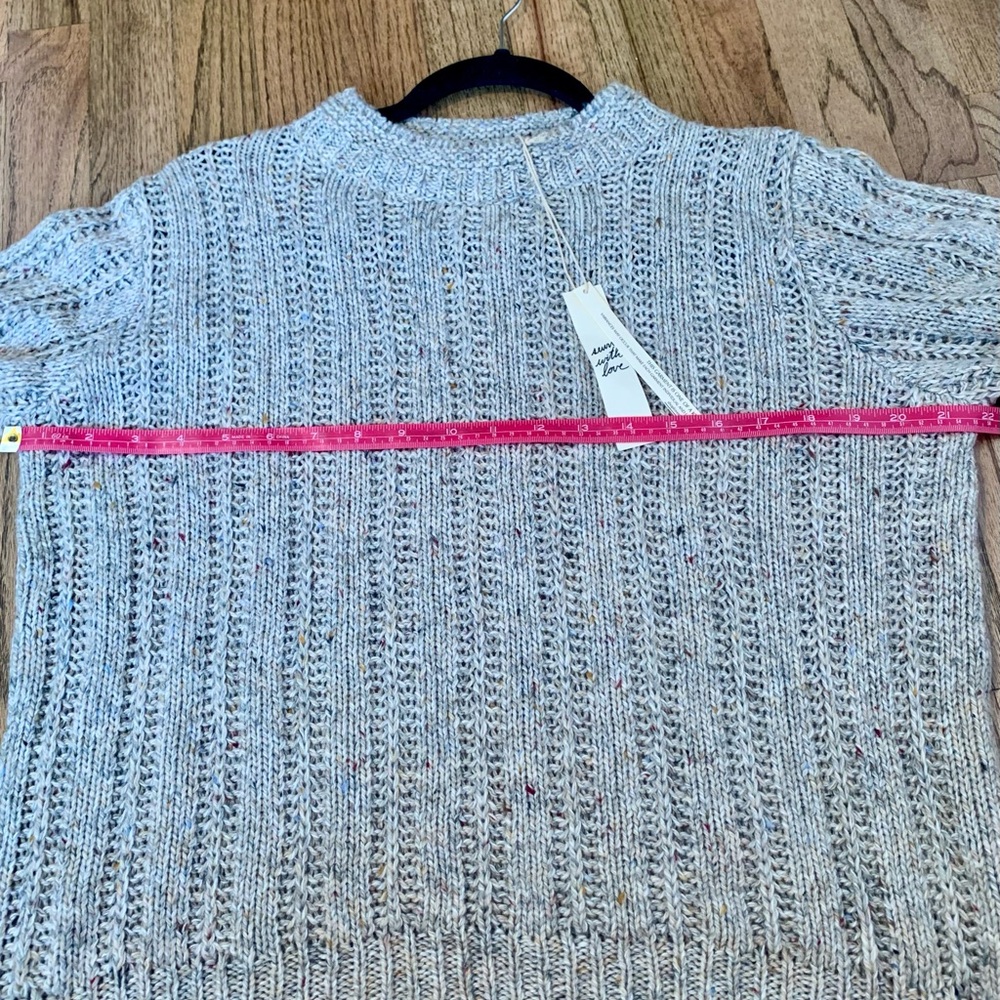 Lovestitch Mariah Volume Sleeve Sweater - Picture 9 of 11